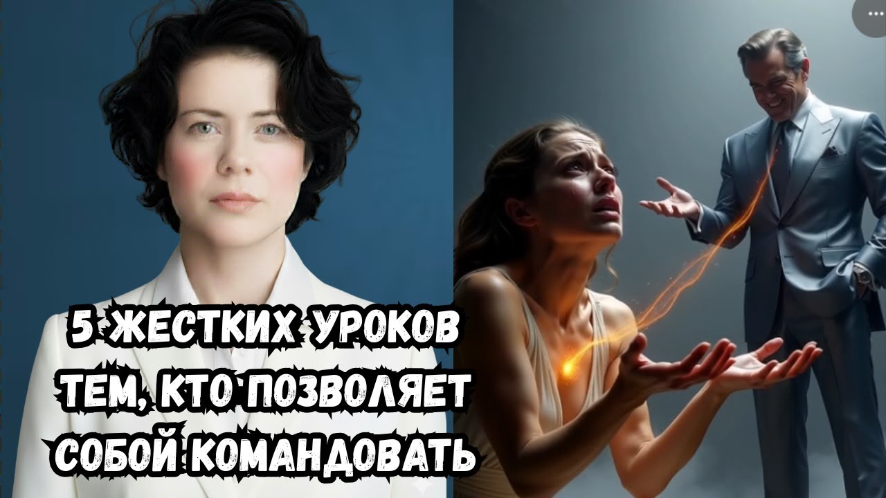 5 жестких уроков тем, кто позволяет собой командовать