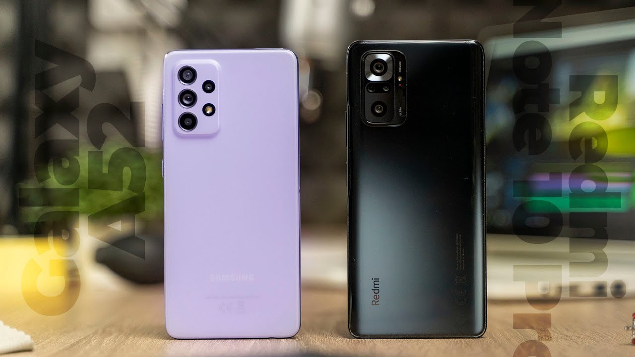 Samsung Galaxy A52 vs Xiaomi Redmi Note 10 Pro! | Koji je bolji? | Usporedba!