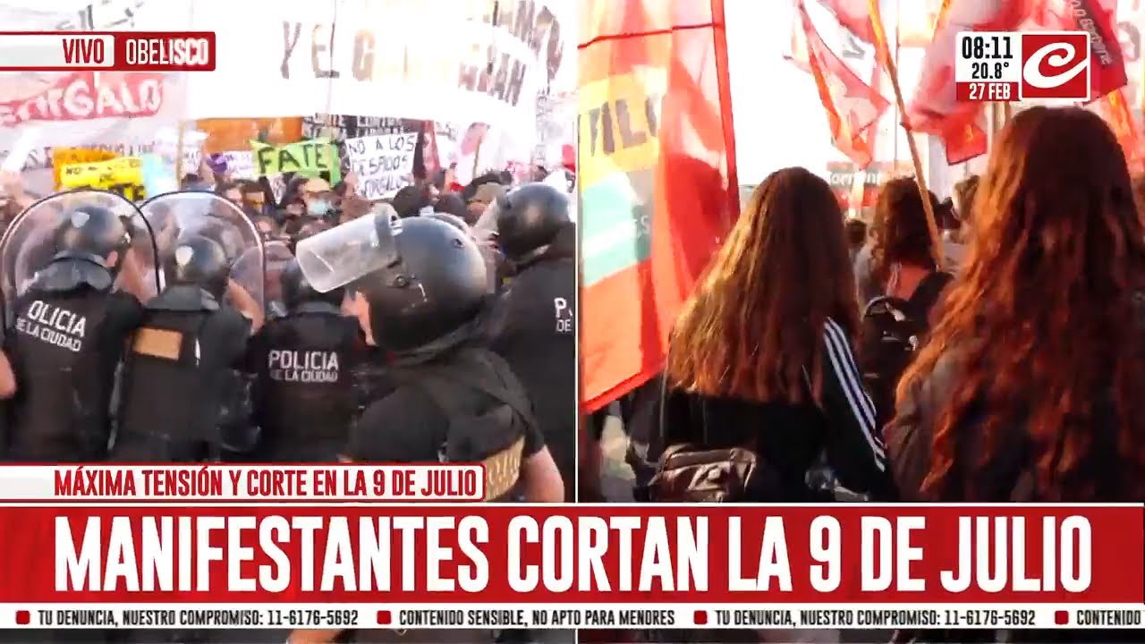 Trabajadores de FATE se retiraron de la Panamericana