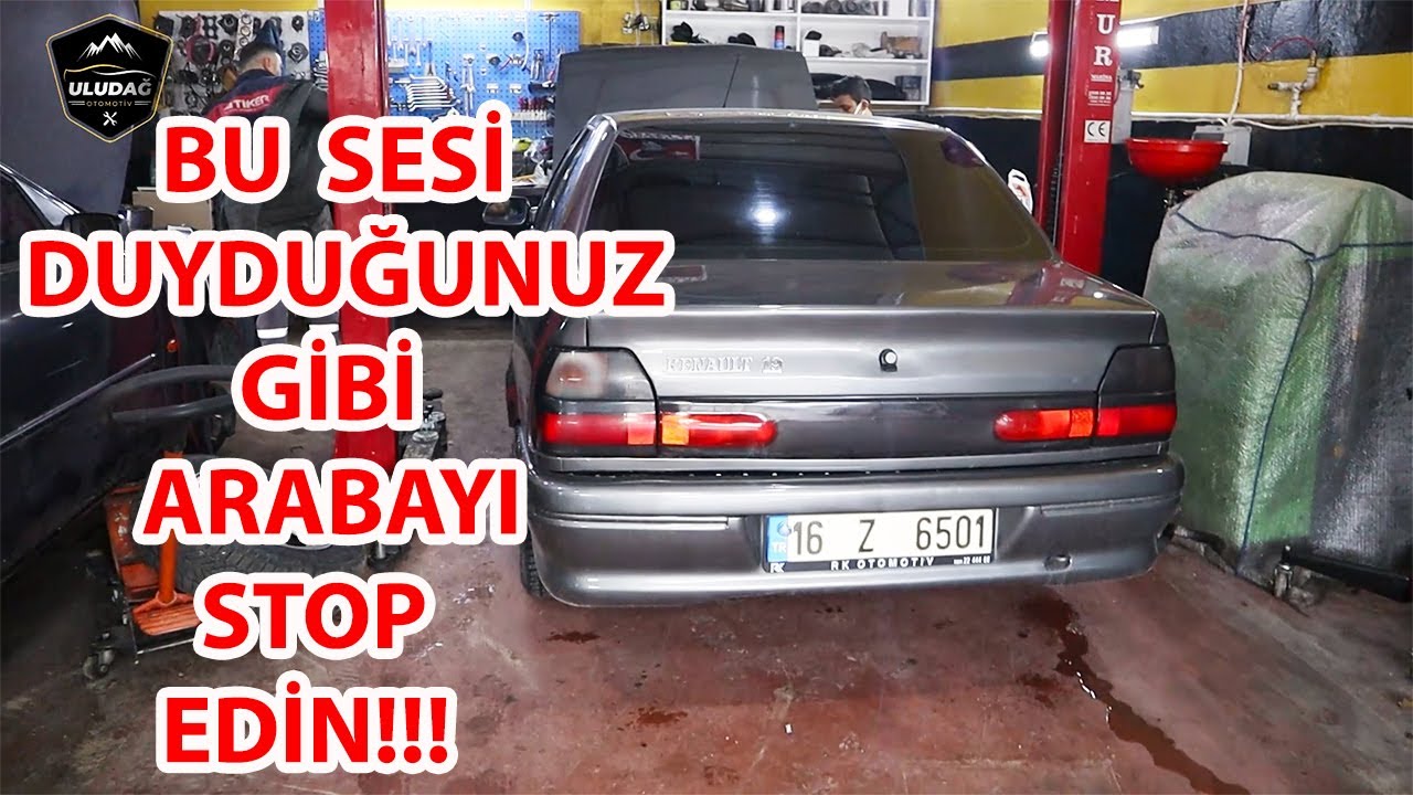 YAĞ YÜZÜNDEN SIFIR MOTOR YAPTIK! | RENAULT 19 EUROPA (ARABA YATAK SARMIŞ REKTEFİYE YAPTIK!)