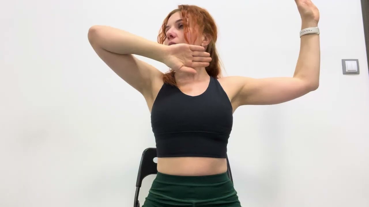 💛 Krk, šíje, ramena v napětí? Jemné cvičení doma