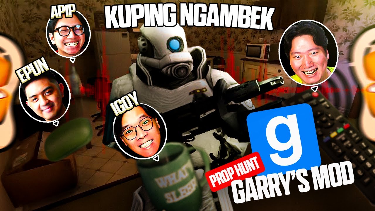 GMOD PROP HUNT – 8 TAHUN GAK MAIN, APA KUPINGKU MASIH RISOL?! 👂😂
