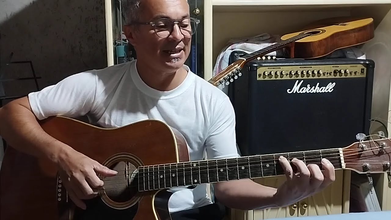 Alceu Valença como fazer o dedilhado de violão antes do solo da Guitarra 🎸 da música anunciação 