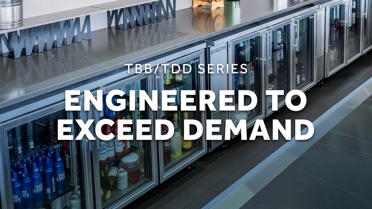 TBB/TDD Series | Back Bar & Draft Refrigeration
