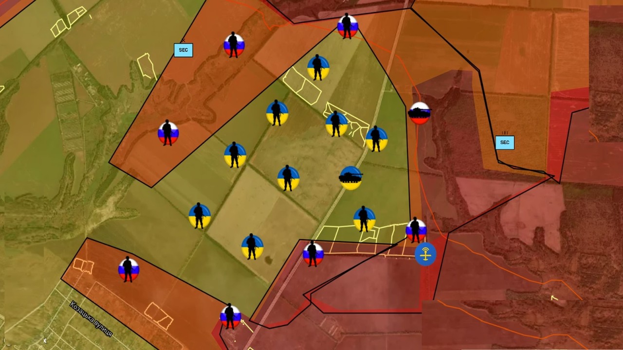 UN NUMEROSO GRUPO DE TROPAS UCRANIANAS HA SIDO CERCADO EN LIMÁN.LOS RUSOS AVANZAN EN KONSTANTYNOVKA
