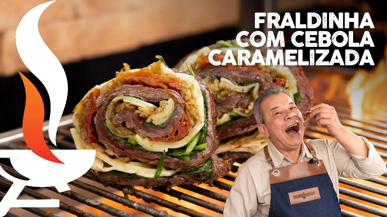 Fraldinha com Cebola Caramelizada