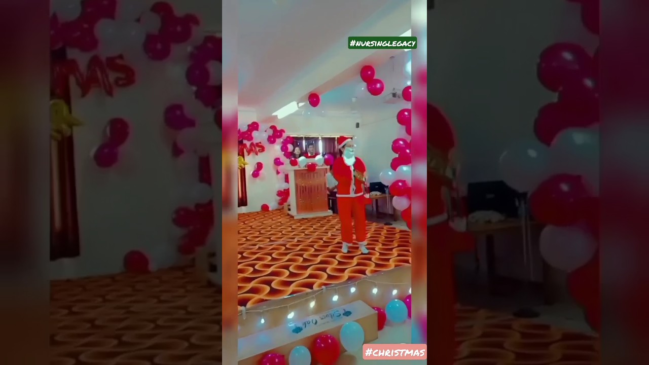CHRISTMAS CELEBRATION|| #christmas #celebration #college #decoration #collegelife #shorts #ytviral