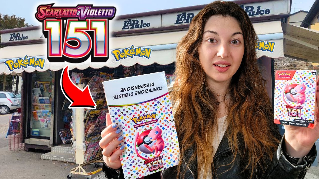 Ho girato TUTTE LE EDICOLE d'Italia per trovare POKEMON 151
