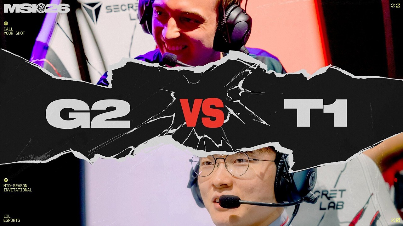 G2 vs T1 | MSI 2026 |  Bracket Stage Day 5