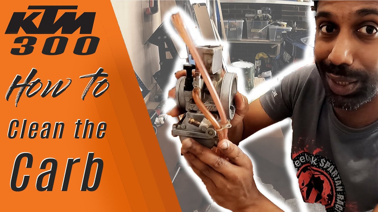 Quick & Easy KTM 300 carb cleaning | How to | On Two Wheels