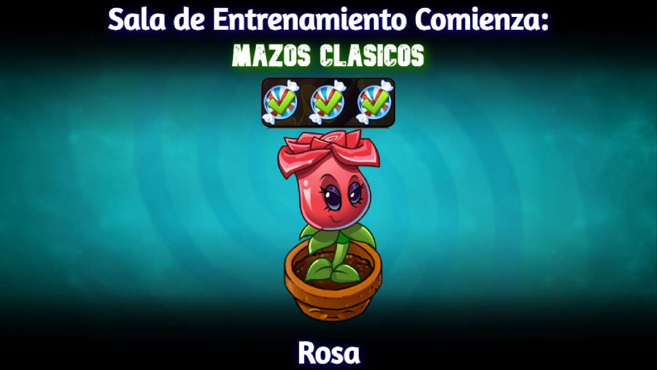 PVZ 2 [Sala de Entrenamiento Comienzo: Rosa]