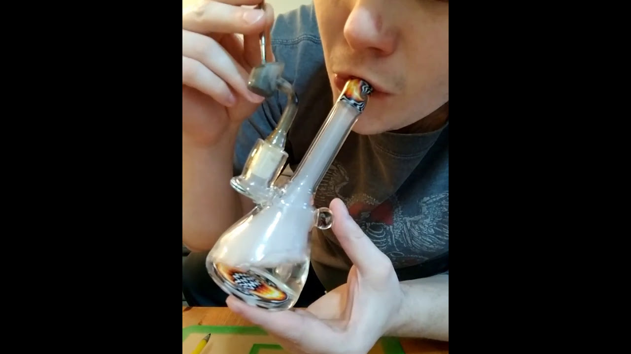 Glass review mini beaker tube