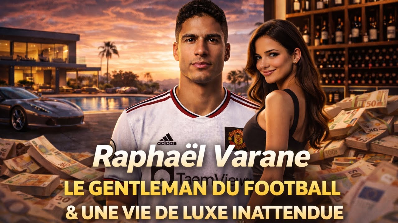 Raphaël Varane – Le Gentleman du Football & Une Vie de Luxe Inattendue