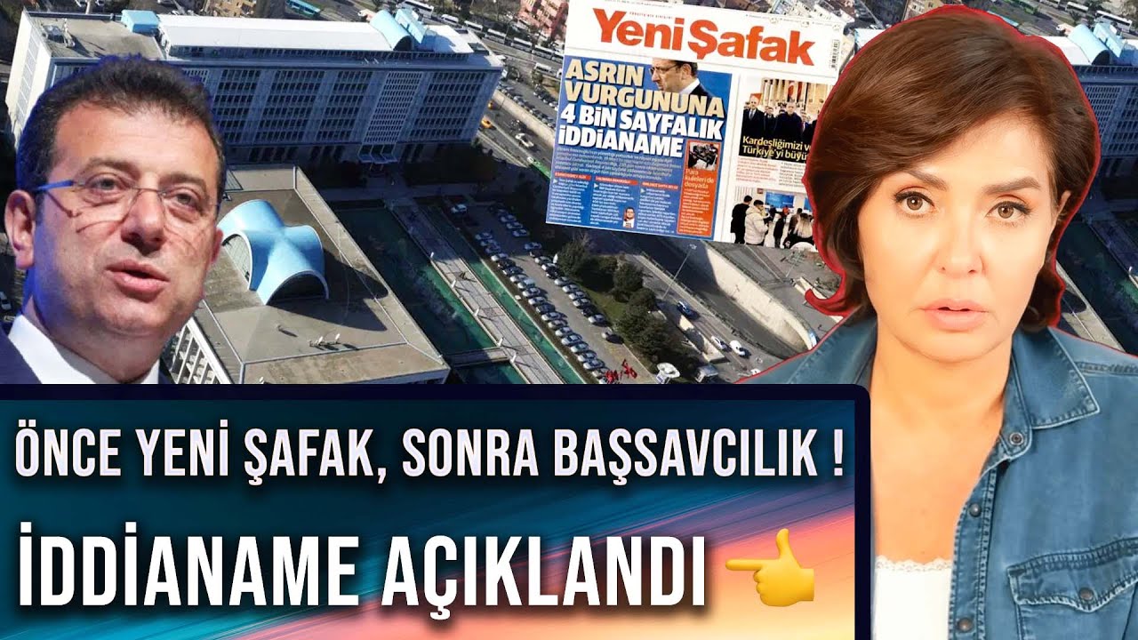 &Ouml;NCE YENİ ŞAFAK, SONRA BAŞSAVCILIK ! İDDİANAME A&Ccedil;IKLANDI&nbsp;👈🏻 | &Ouml;zlem G&uuml;rses