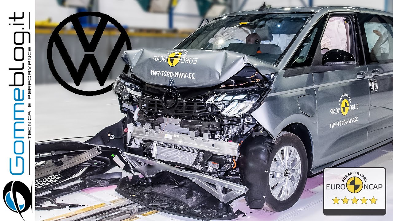 КРЭШ-ТЕСТ Volkswagen MULTIVAN 2022 - EuroNcap ⭐️⭐️⭐️⭐️⭐️