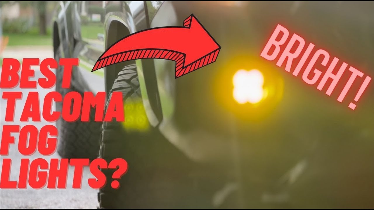 Diode Dynamics SS3 LED Fog Light Install | Toyota Tacoma