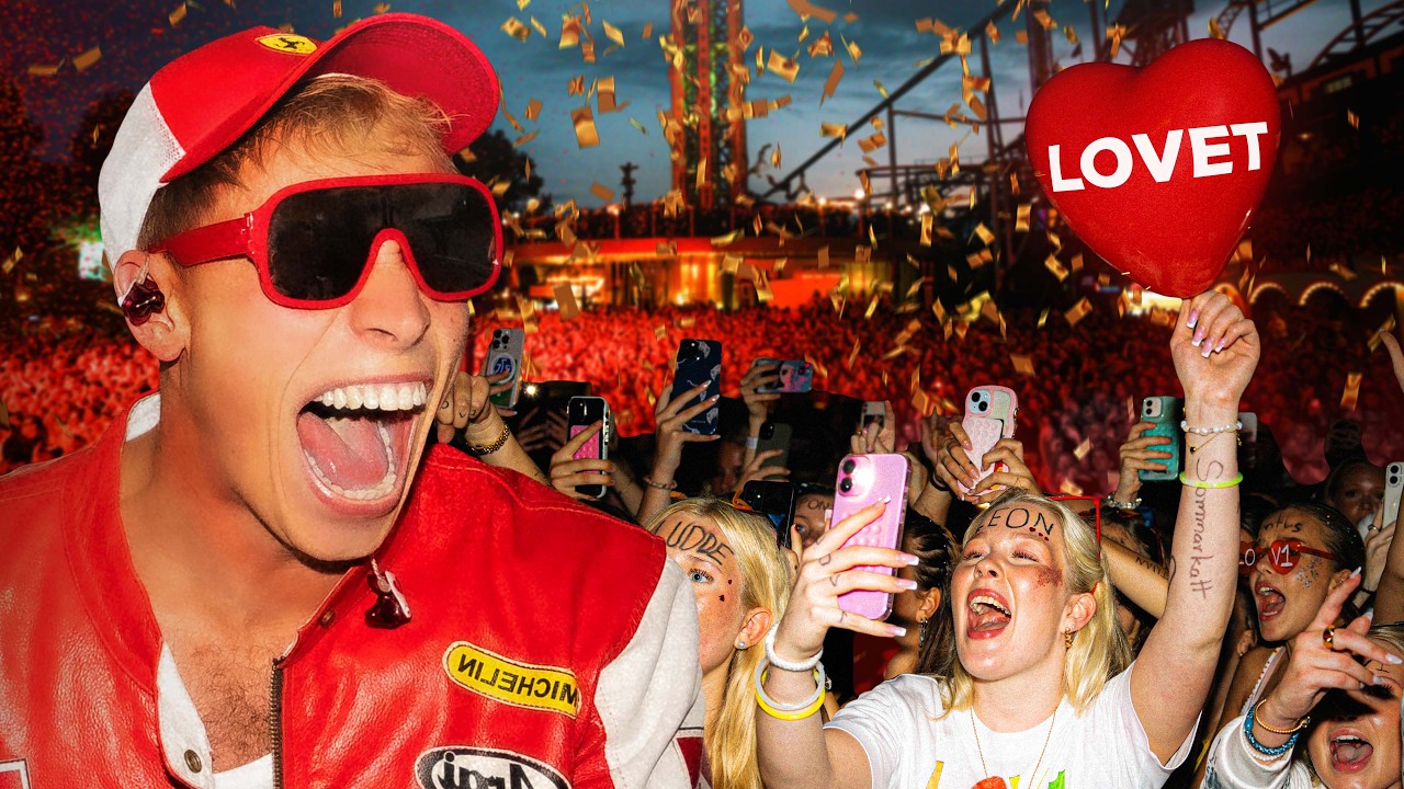 Vi Hänger Med LOVET På Gröna Lund