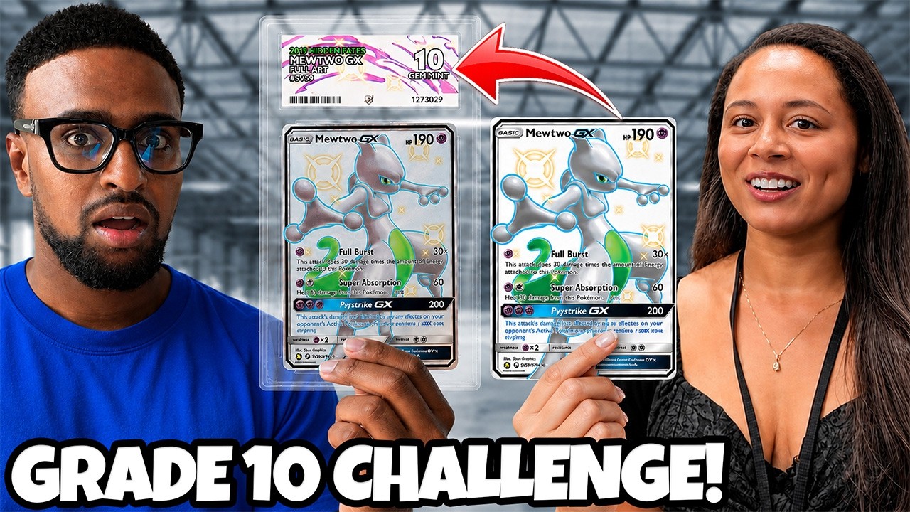 Can She Find MINTY Cards At Card Show? | Pokemon Grade 10 Challenge - Episode 2