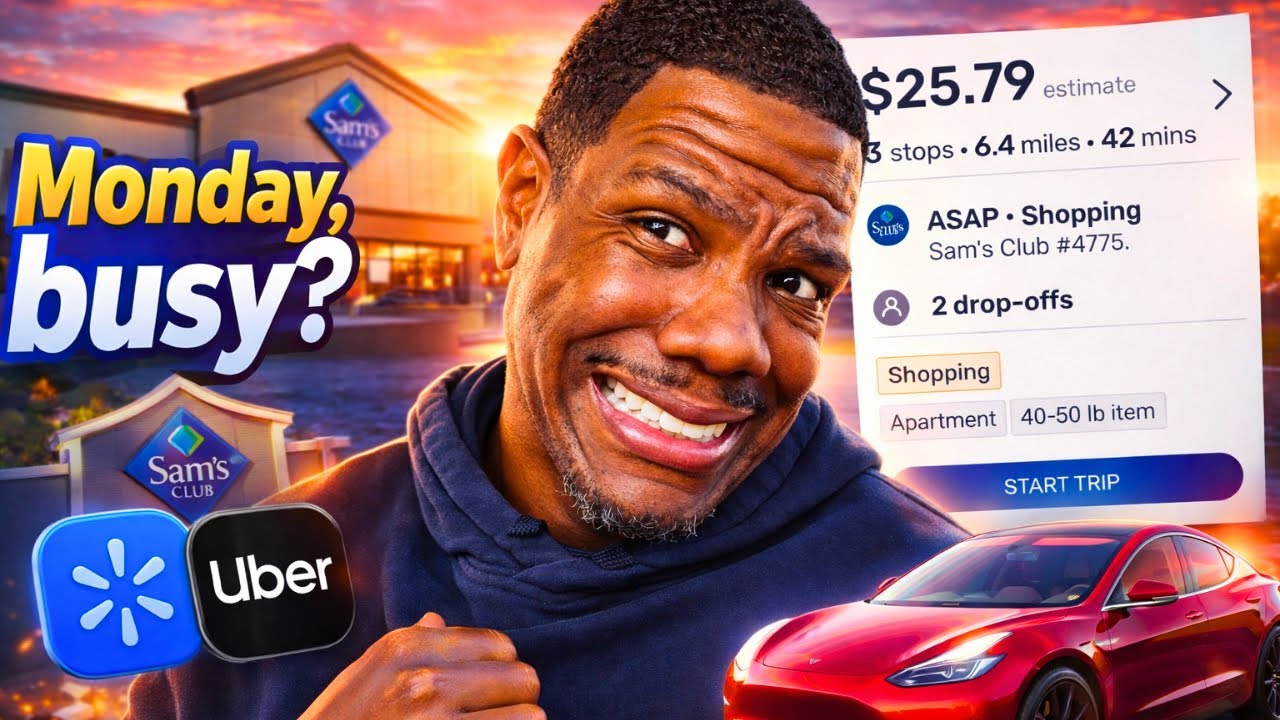 Spark finally busy on a Monday?? | Uber Eats | Spark ride a long