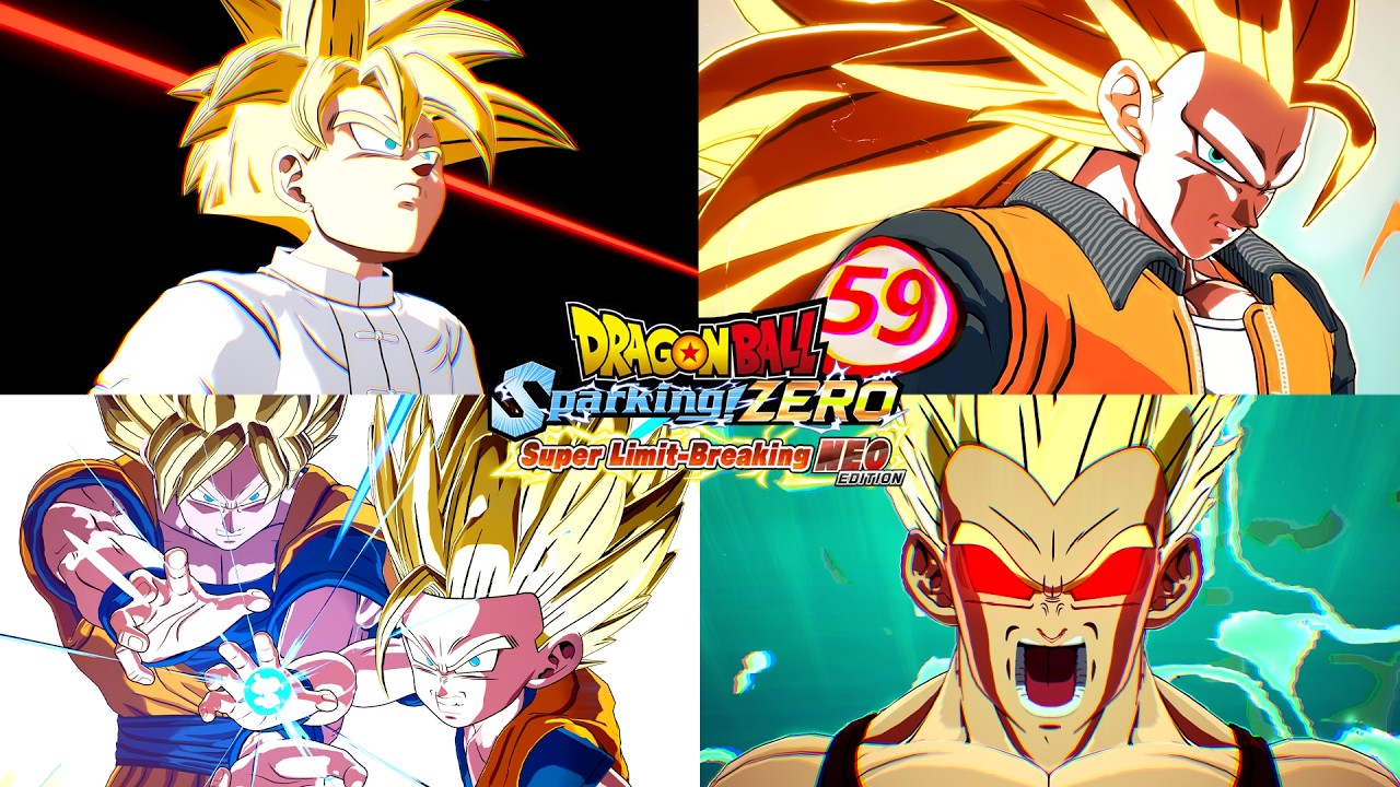 DRAGON BALL: Sparking! ZERO NEO DLC &ndash; All New Custom Transformations & Attacks Gameplay (4K 60FPS)