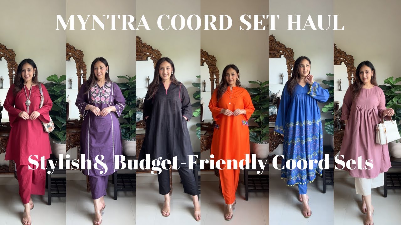 Summer Ethnic Coord Sets Haul | Breezy & Modest Outfits for Work & Casual Days