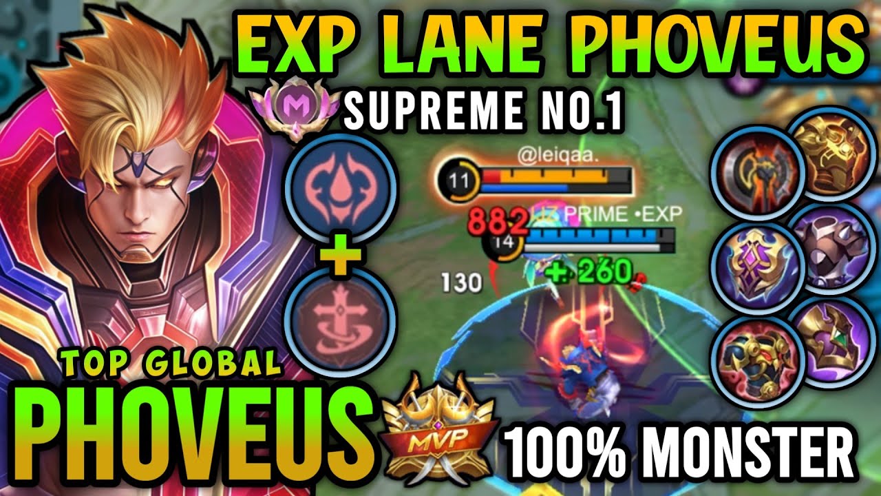 Лучший Phoveus №1!! Лучший Phoveus в мире, лучшая сборка 2025 года &mdash; Mobile Legends