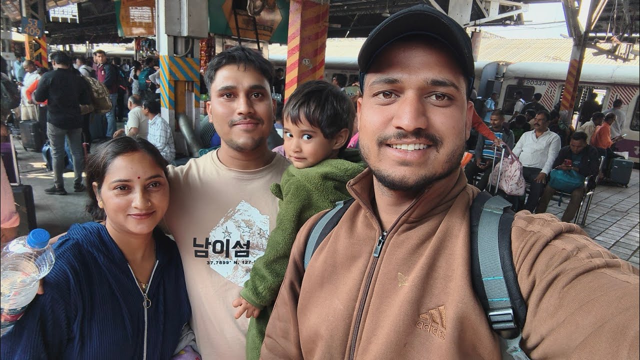 My 1st vlog Mumbai journey with family 