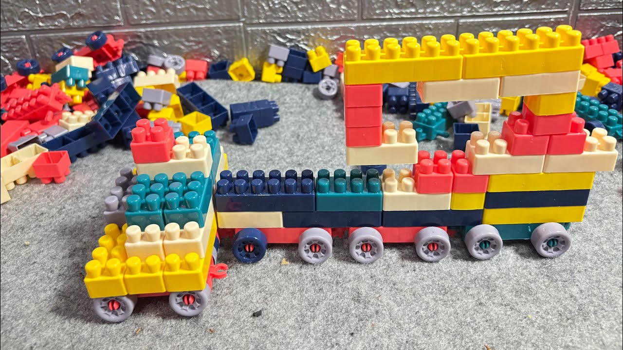 Building block diy Tow Truck / Satisfying Block / ASMR lego 