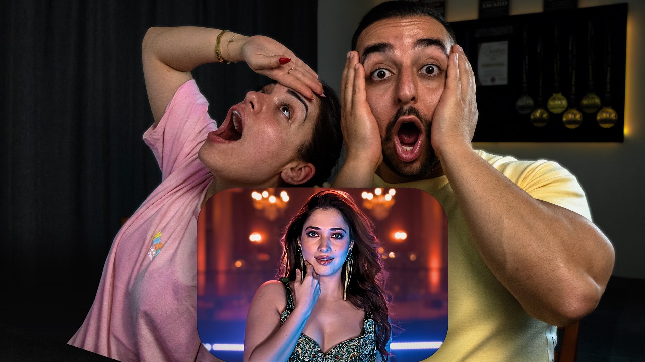 Australian Couple React To Bollywood Song (Aaj Ki Raat)
