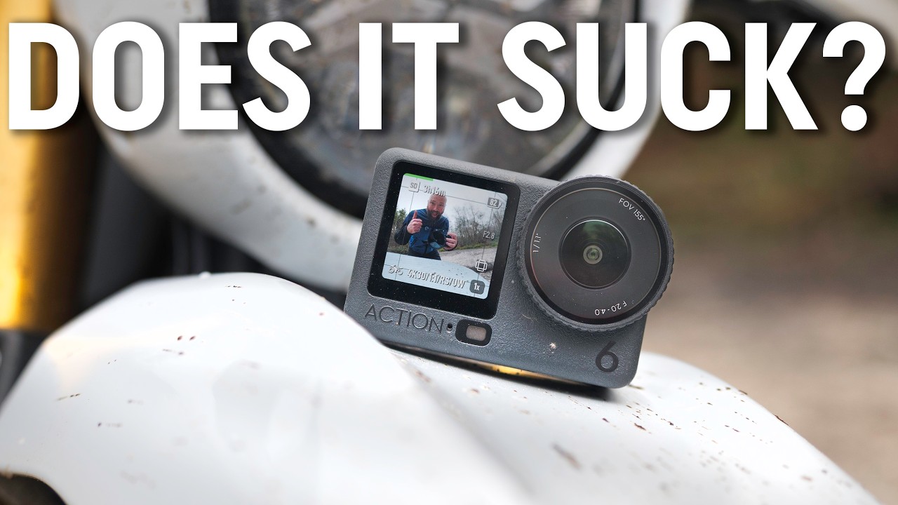 Which action cam is best for motovlogging? DJI Osmo Action 6 vs GoPro