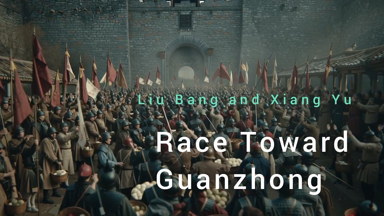 《Sp&oacute;r Chu-Han》 Odcinek 3: Liu Bang i Xiang Yu ścigają się w kierunku Guanzhong