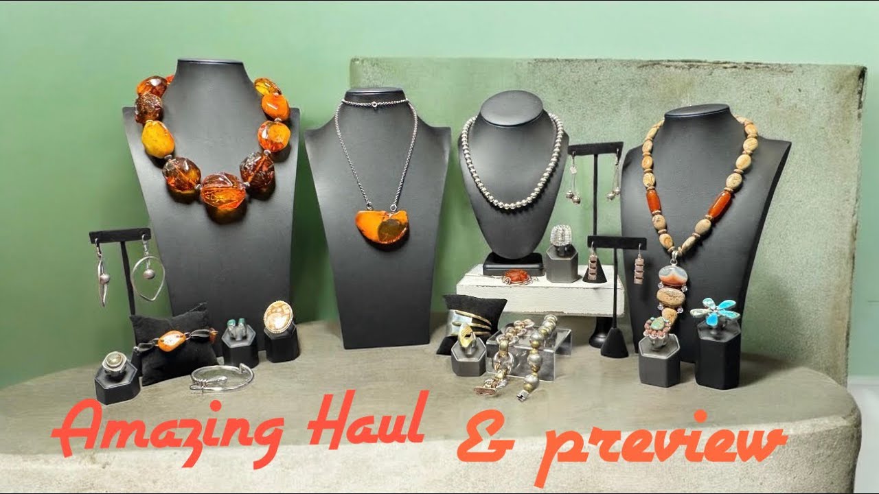 Must see haul/preview for my live jewelry auction Thursday 2/26 3pm PST/6pm EST 