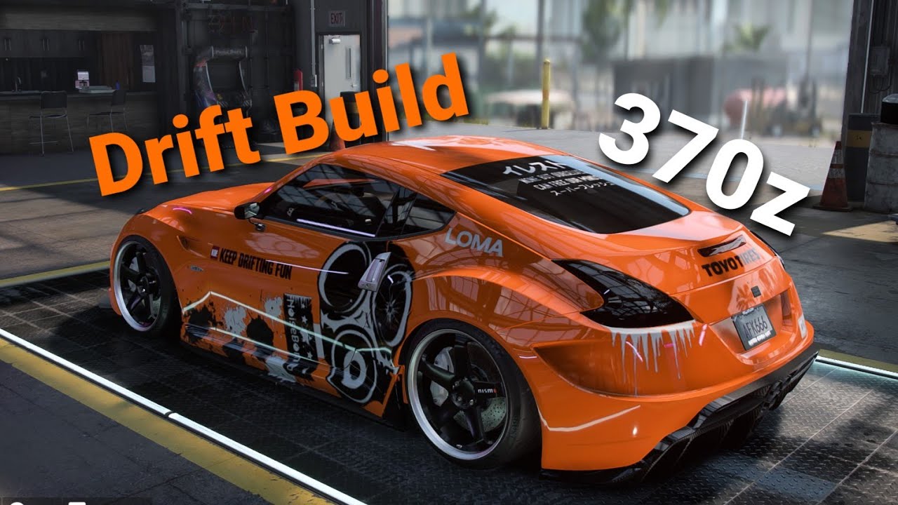 NFS Heat - Nissan 370z drift build and race