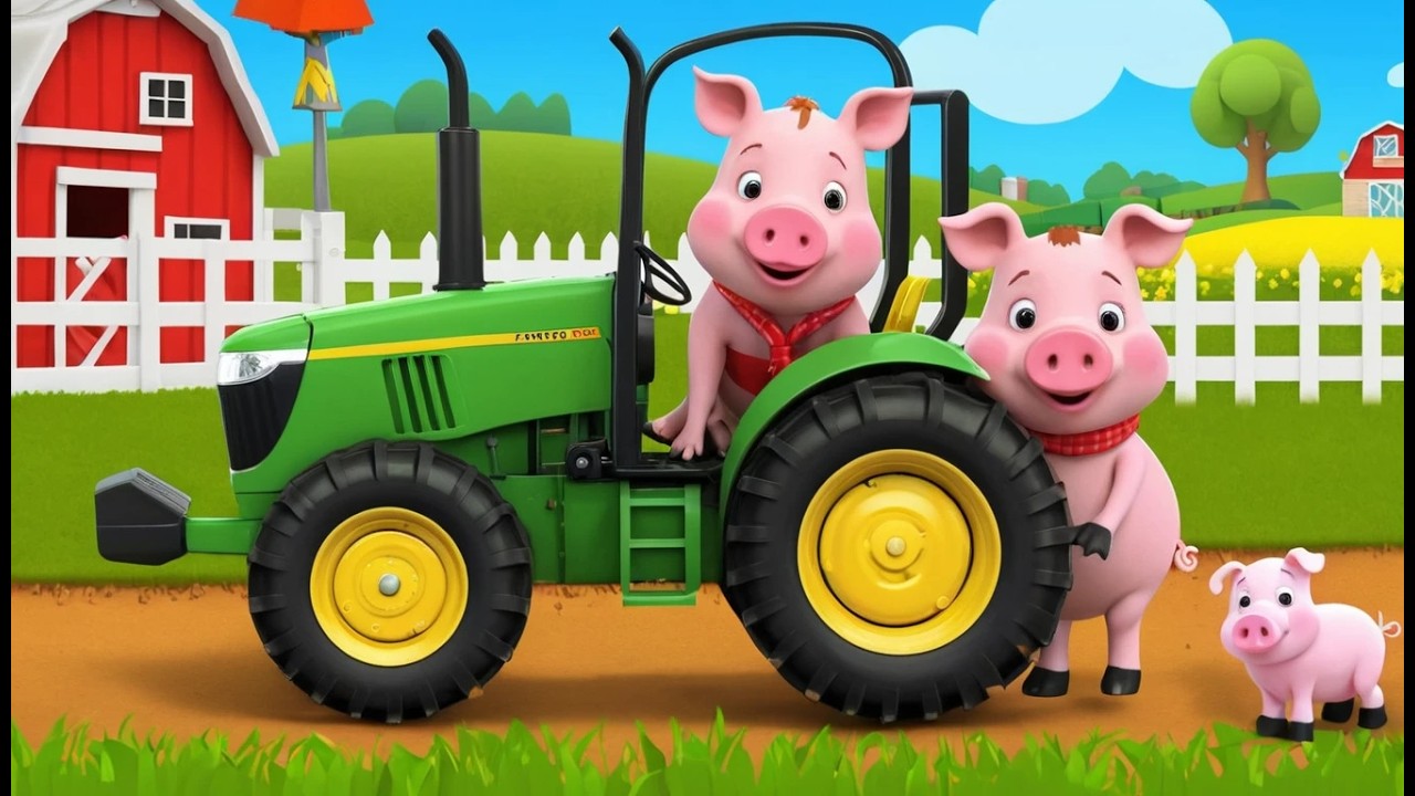 Piggy conduit un tracteur