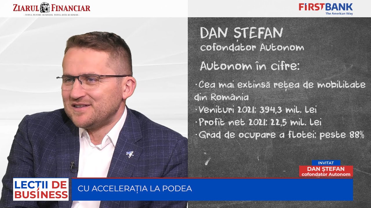LECTII DE BUSINESS - Dan Ștefan, Autonom | Nișele sunt superbe pentru business