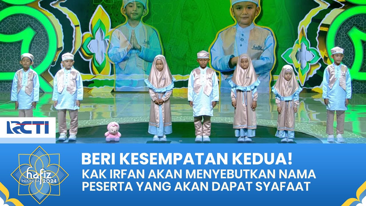 SAMPAI MENETESKAN AIR MATA! Siapakah Yang Akan Mendapatkan Pin Syafaat | HAFIZ INDONESIA 2024
