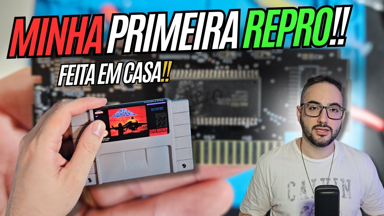 MONTEI MEU PRIMEIRO CARTUCHO REPRO! E NÃO EXPLODIU! 😂