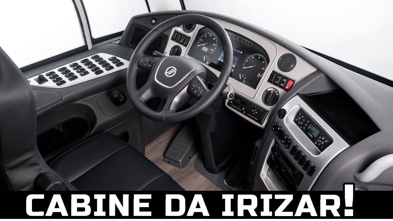 UMA NAVE?? CONHEÇA TODOS OS ITENS DA CABINE DO MOTORISTA IRIZAR i6S | ÔNIBUS DE LUXO DA IRIZAR