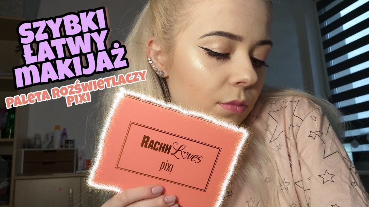 👀 Szybki i łatwy makijaż rozświetlaczem | #Makijaż #PIXI Pretties #1 👀