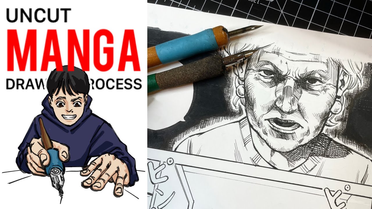 Manga Drawing Process Nr.7 (Uncut)