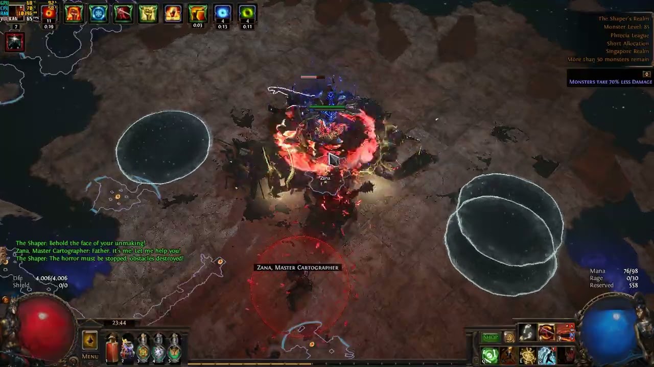 Path of Exile 3.25 Phrecia - Uber Shaper - Ancestral Commander Tectonic Slam of Cataclysm