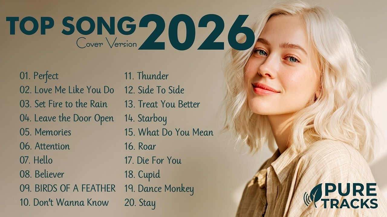 🎶 TOP ENGLISH SONGS COVER 2026 💖 VIRAL POP HITS PLAYLIST