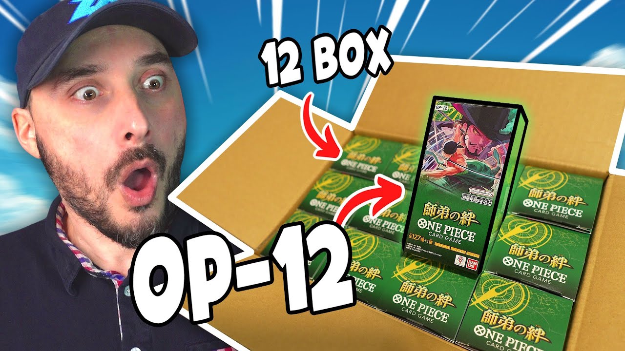 LE CARTON BÉNI ONE PIECE OP12 😱 (Case OP-12)