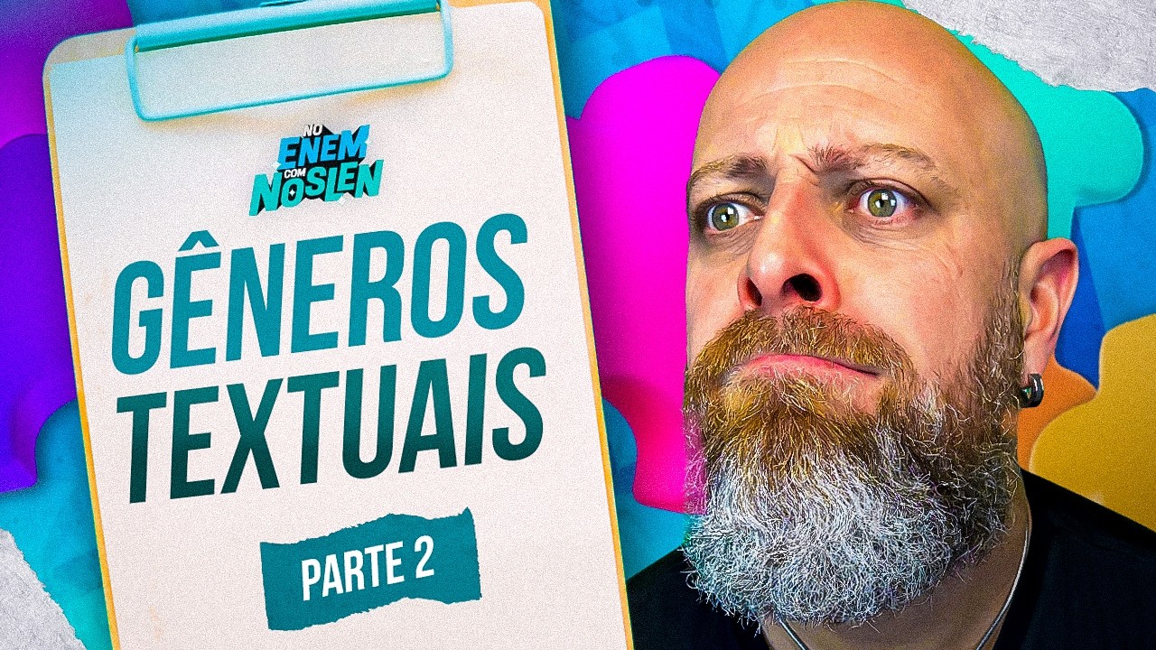 Enem | Exercícios sobre Gêneros Textuais - Aula2 [Professor Noslen] #professornoslen #enem