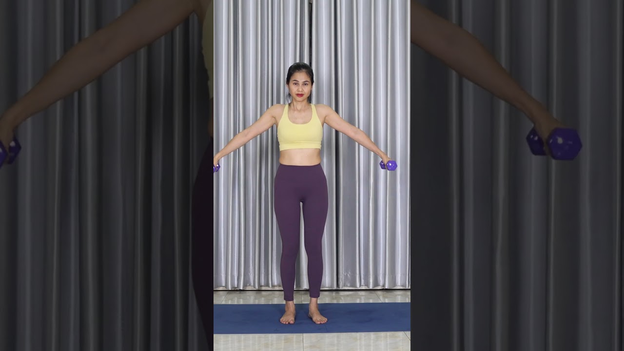 Упражнение для сжигания жира на животе стоя для женщин 4 