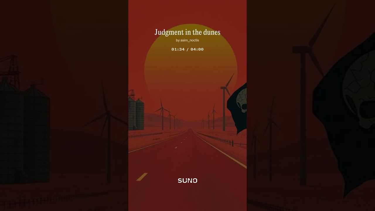 Judgment in the dunes