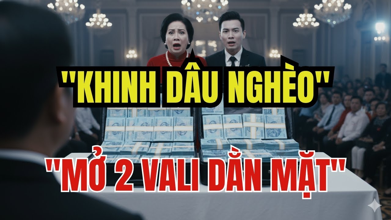 Mẹ Chồng Chê Dâu Nghèo, Bố Vợ Chủ Tịch Tung 2 Vali Tiền 