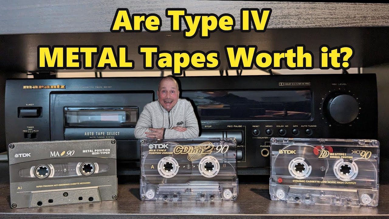 Metal Type IV Vs Cr02 Type II Vs Normal Type I Cassette Tapes #utilitariantv #cassettetype