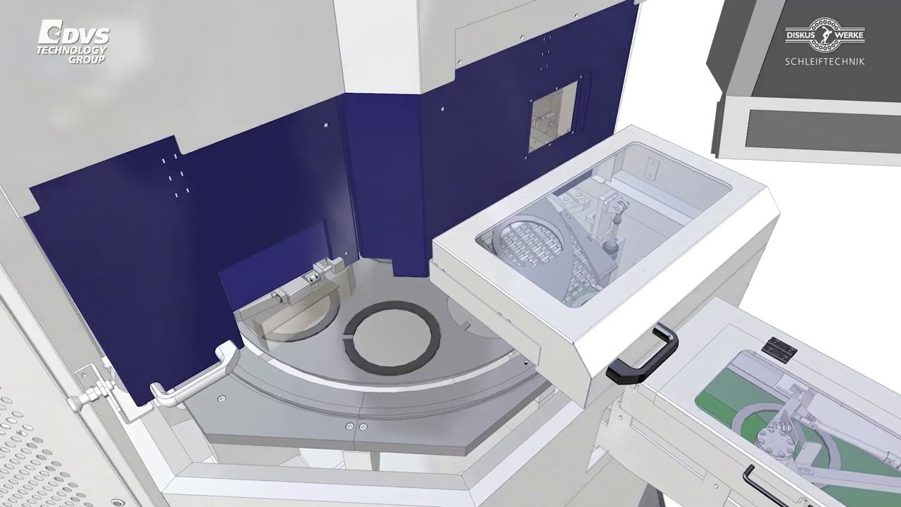 Diskus Werke Schleiftechnik - DDS 600 XR Doppelplanschleifen