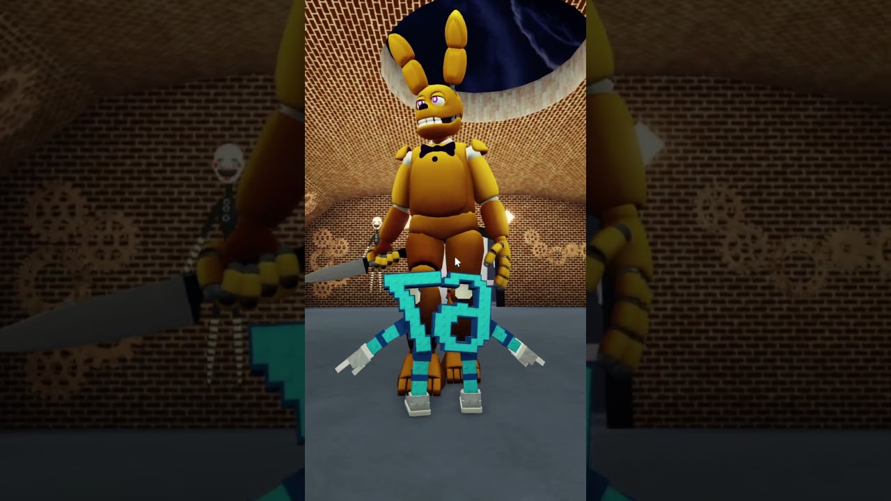 fnaf Spring Bonnie JUMPSCARE 